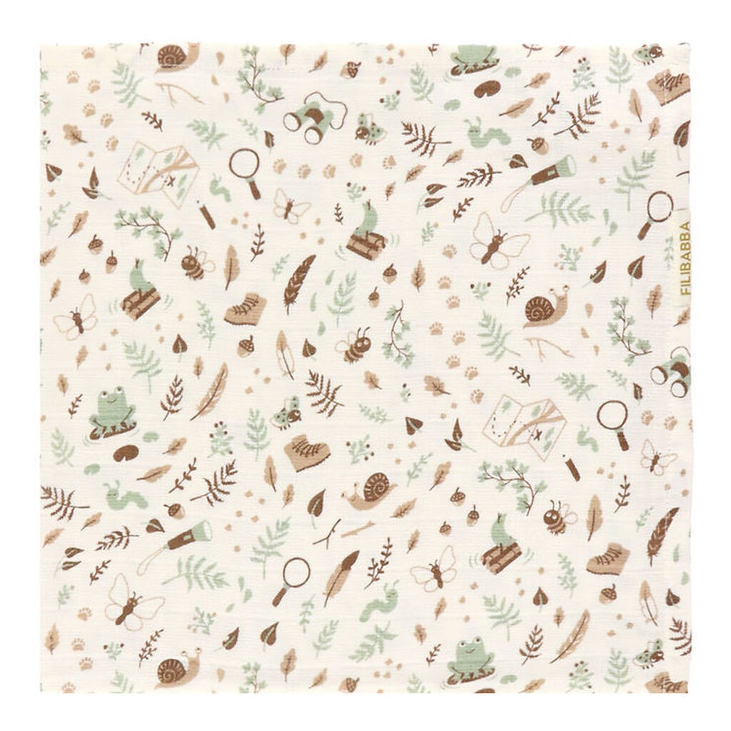 Filibabba Stofble - Musselin - 65x65 cm - Little Wonders