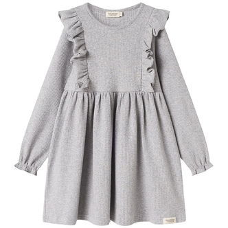 MarMar Kjole - Rib/Modal - Dikte - Light Grey Melange