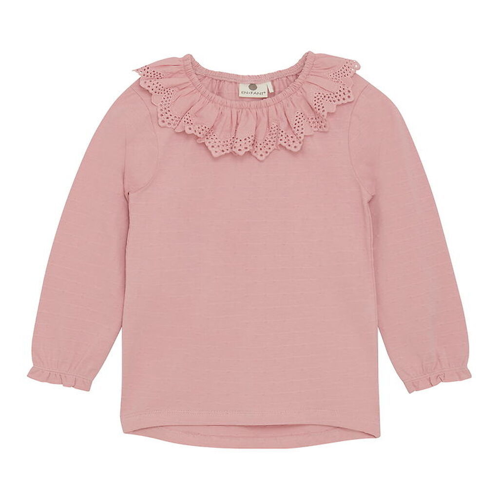 En Fant Bluse - Bridal Rose