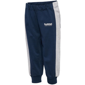 Hummel Sweatpants - hmlMini Loose Adj Waist - Dress Blues