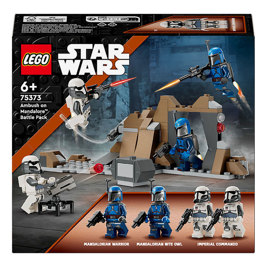 LEGOÂ® Star Wars - Battle Pack m. Bagholdet På Mandalore 75373 -