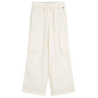 Tommy Hilfiger Bukser - Satin Cargo - Calico