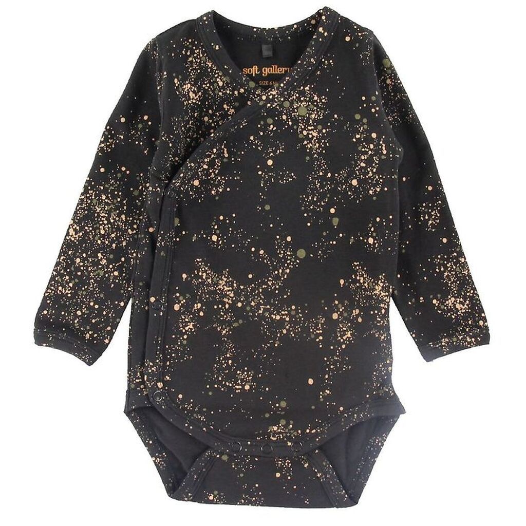 Soft Gallery Slå-om Body l/æ - Niki - Mini Splash - Jet Black