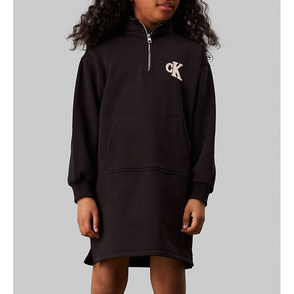 Calvin Klein Sweatkjole - CK Black