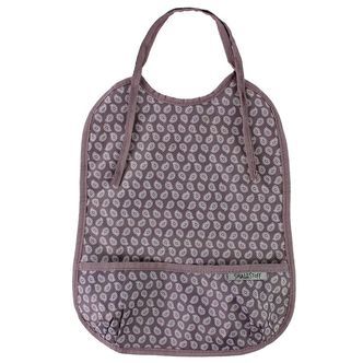 Smallstuff Hagesmæk m. Lomme - Stor - Støvet Lilla m. Blade