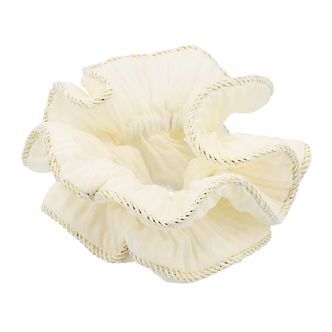 By Stær Scrunchie - Lilje - Råhvid