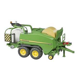 Bruder Arbejdsmaskine - John Deere C441R Rundballepre... - 02032