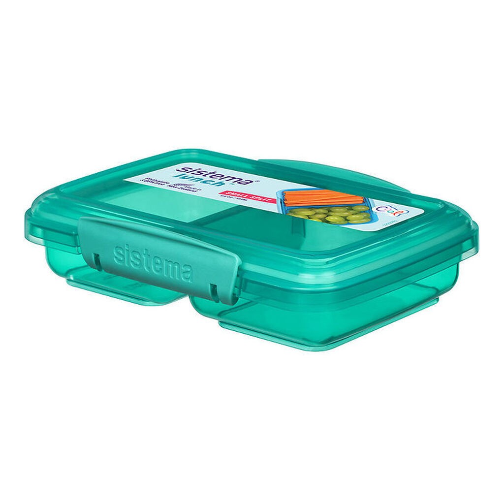 Sistema Madkasse - Small Split - 350 ml - Grøn/Blå