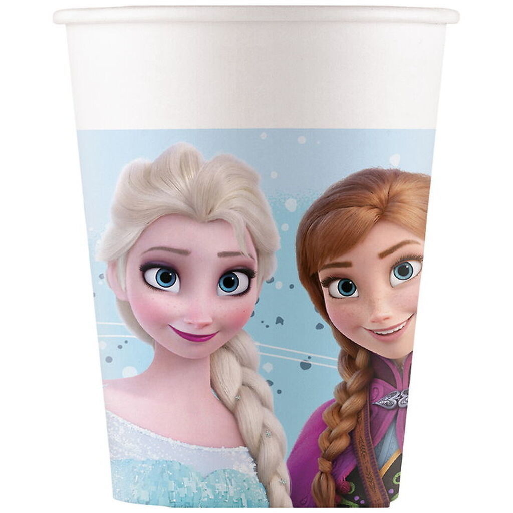 Decorata Party Papkrus - 8-pak - 200 ml - Frozen Idyllic Wonder