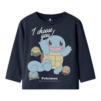 Name It Bluse - NmmJumbo - Pokémon - Navy Blazer