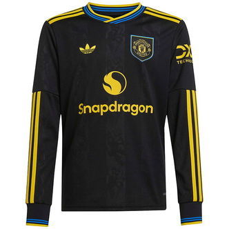 adidas Originals Fodboldtrøje - Manchester United 3. Sæt - Sort