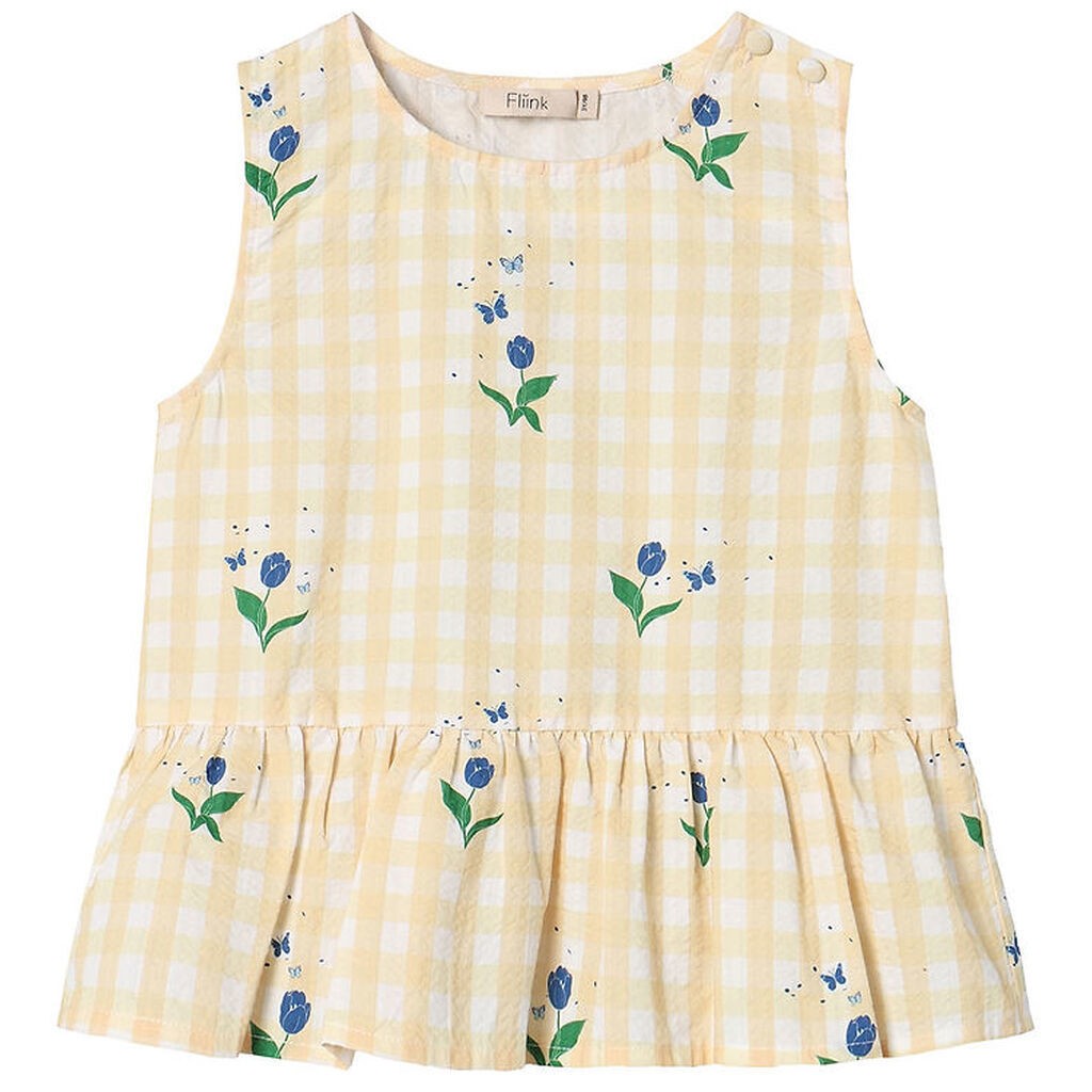 Fliink Top - Agnes - Sunlight Flower Aop