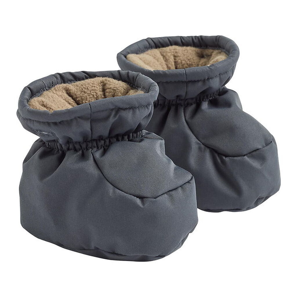 Wheat Overtrækssko m. Fleece - Fuffa - Ink