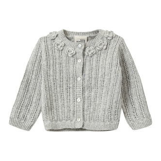 Sofie Schnoor Cardigan - Strik - Hennysb - Grey Melange m. Hulmø