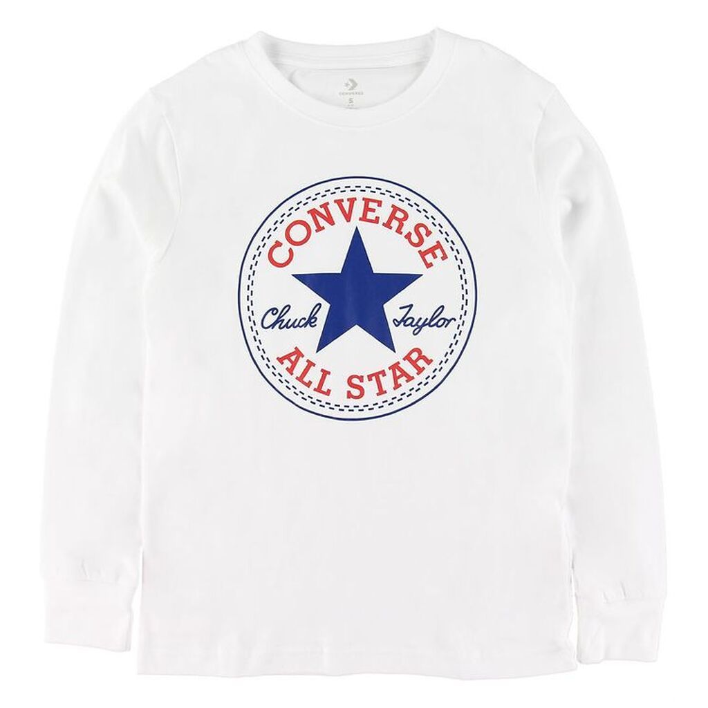 Converse Bluse - Hvid m. Logo