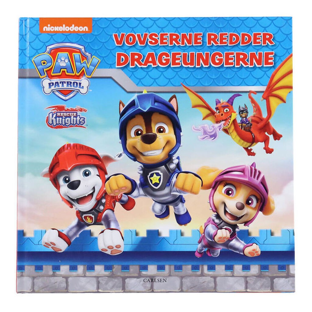 Forlaget Carlsen Bog - Vovserne Redder Drageungerne - Paw Patrol