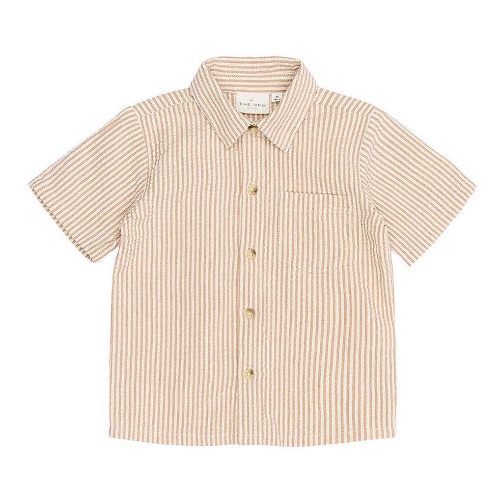 The New Siblings Skjorte - TnstOpal - Indian Tan Striped