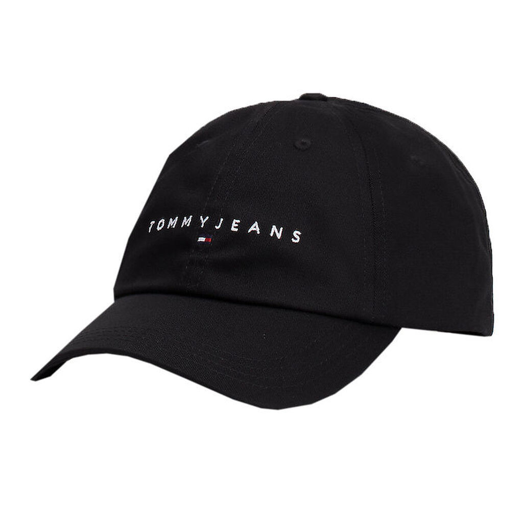 Tommy Hilfiger Kasket - Linear Logo - Sort