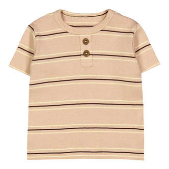 VACVAC T-shirt - Carly - Rib - French Frappé Stripes