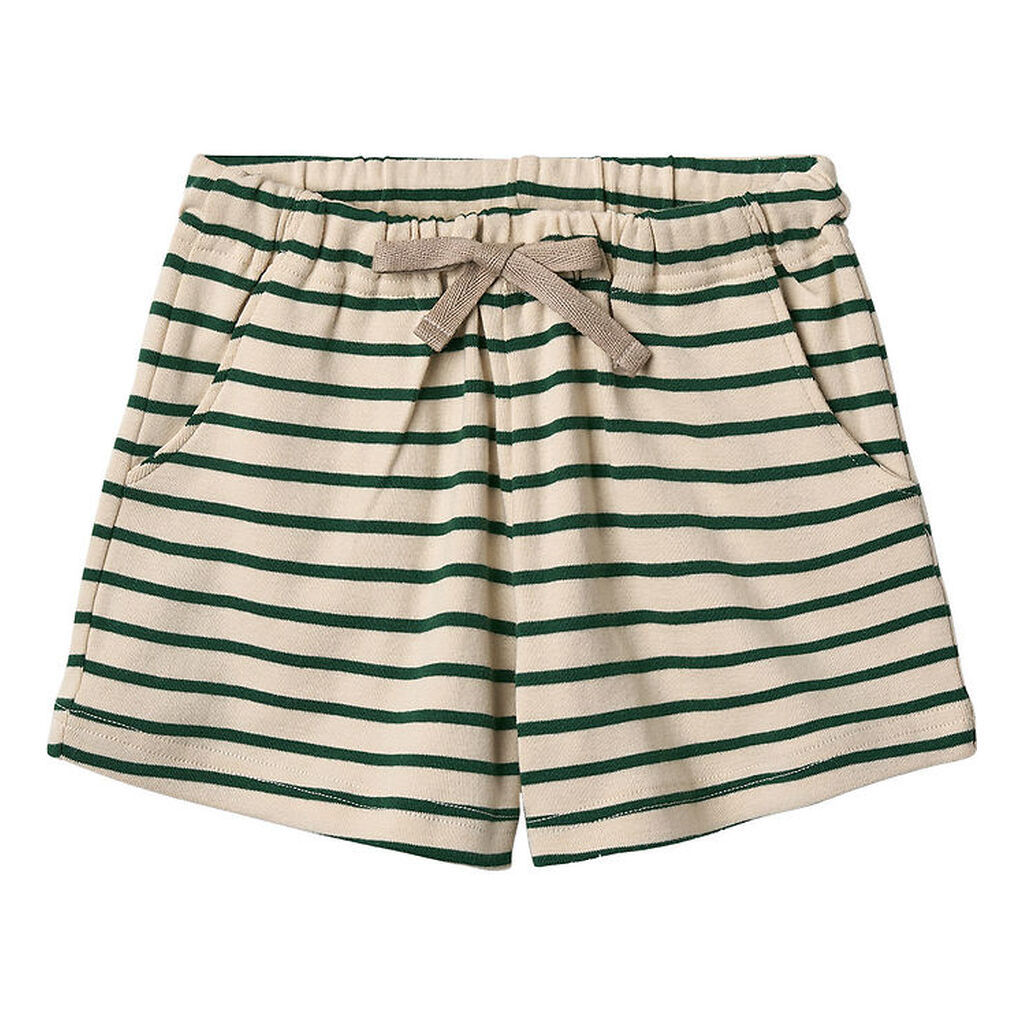 Wheat Shorts - Kalle - Green Stripe