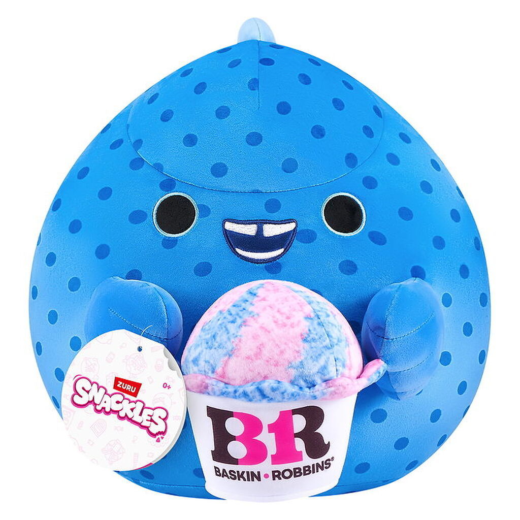 Snackles Bamse - 20 cm - Papegøjefisken Olivia m. Baskin Robbins