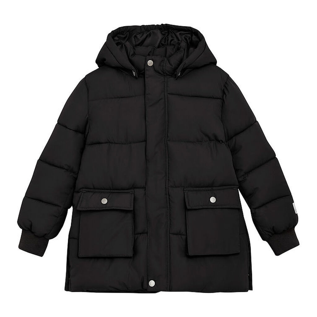 Minymo Dynejakke - Lang - Sort