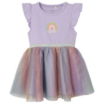 Name It Kjole - NbfHappi - Purple Rose