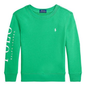 Polo Ralph Lauren Sweatshirt - Tiller Green m. Hvid