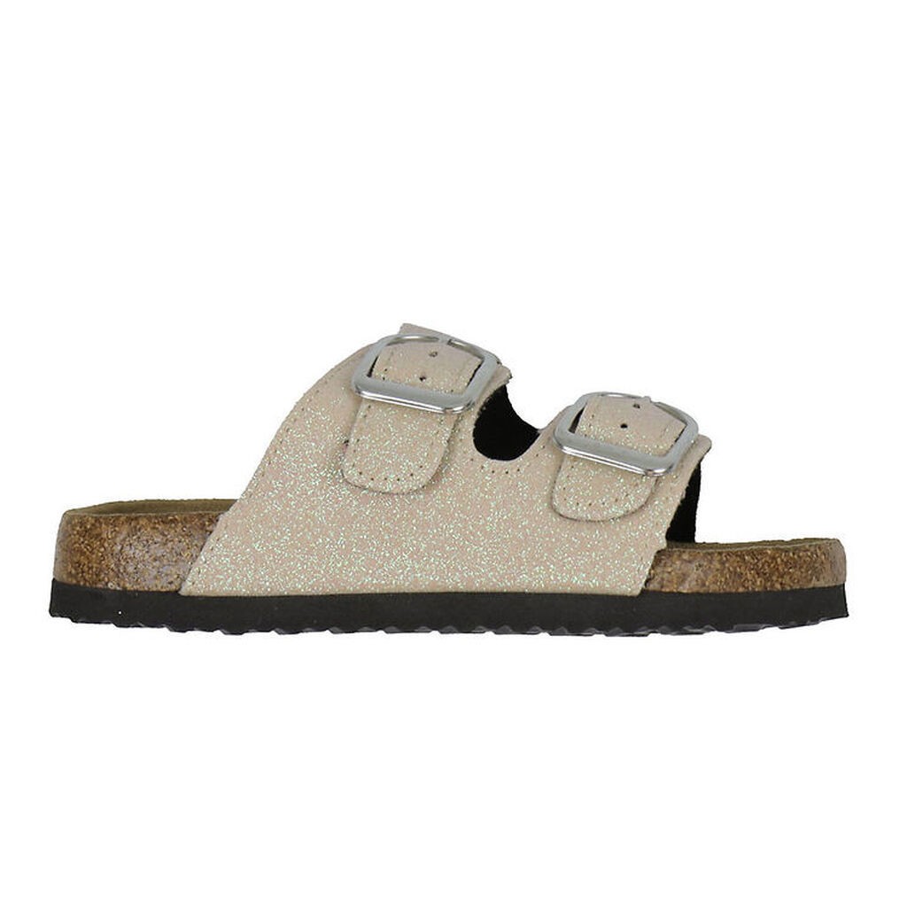 Name It Sandaler - NkfFlora - Cloud Dancer/Small Glitter