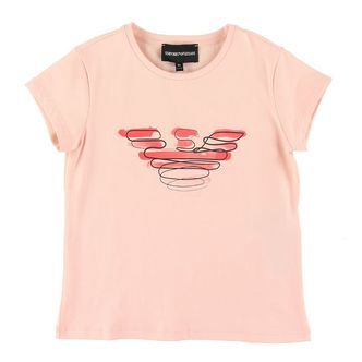 Emporio Armani T-shirt - Rosa m. Logo