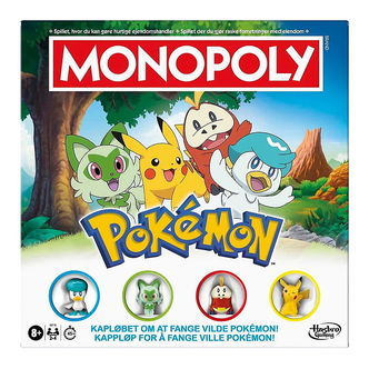 Hasbro Brætspil - Monopoly Pokémon