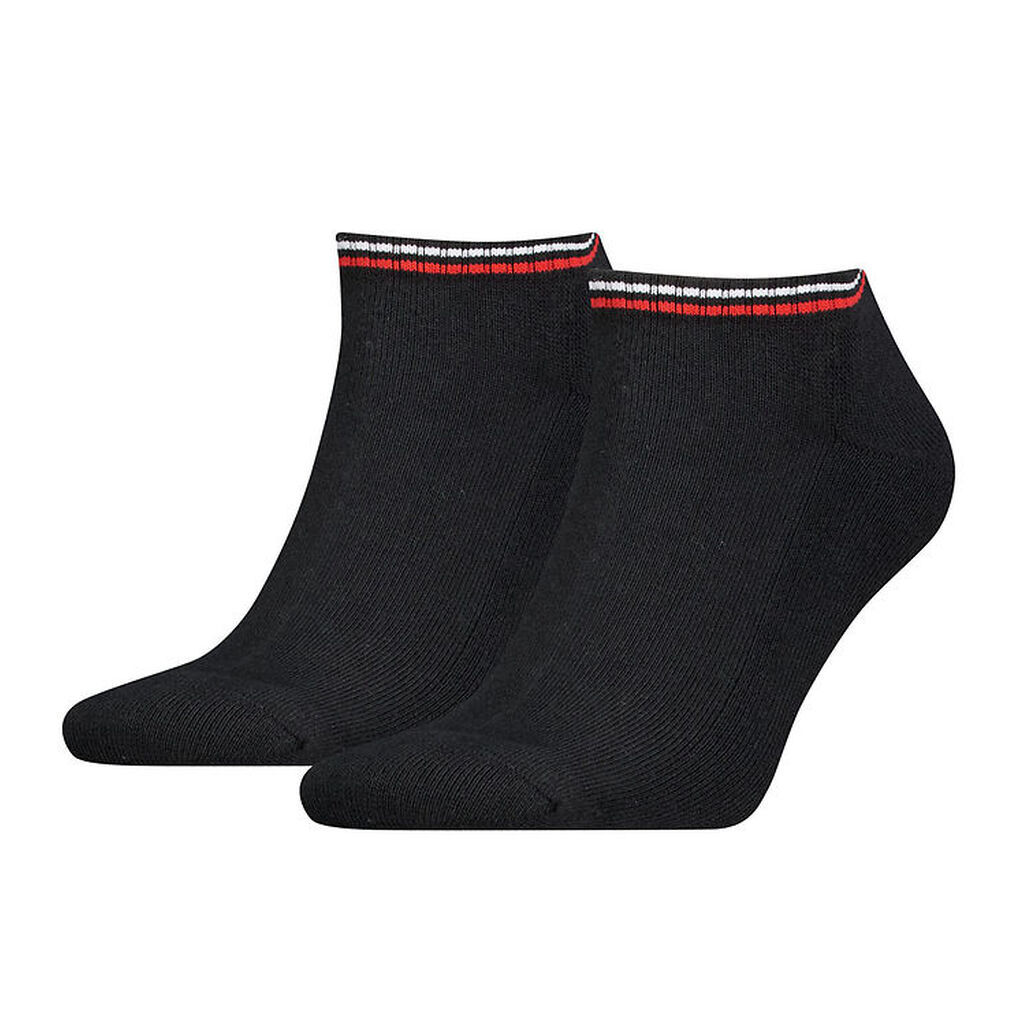 Tommy Hilfiger Ankelstrømper - 2-pak - Sneaker - Sort