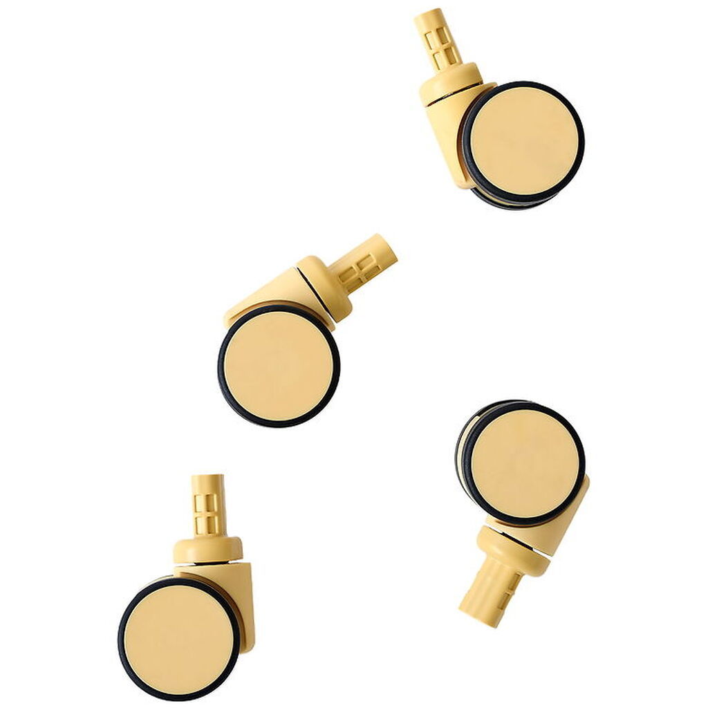 MODU Hjul til Foldekasse - 4 stk. - Honey Yellow