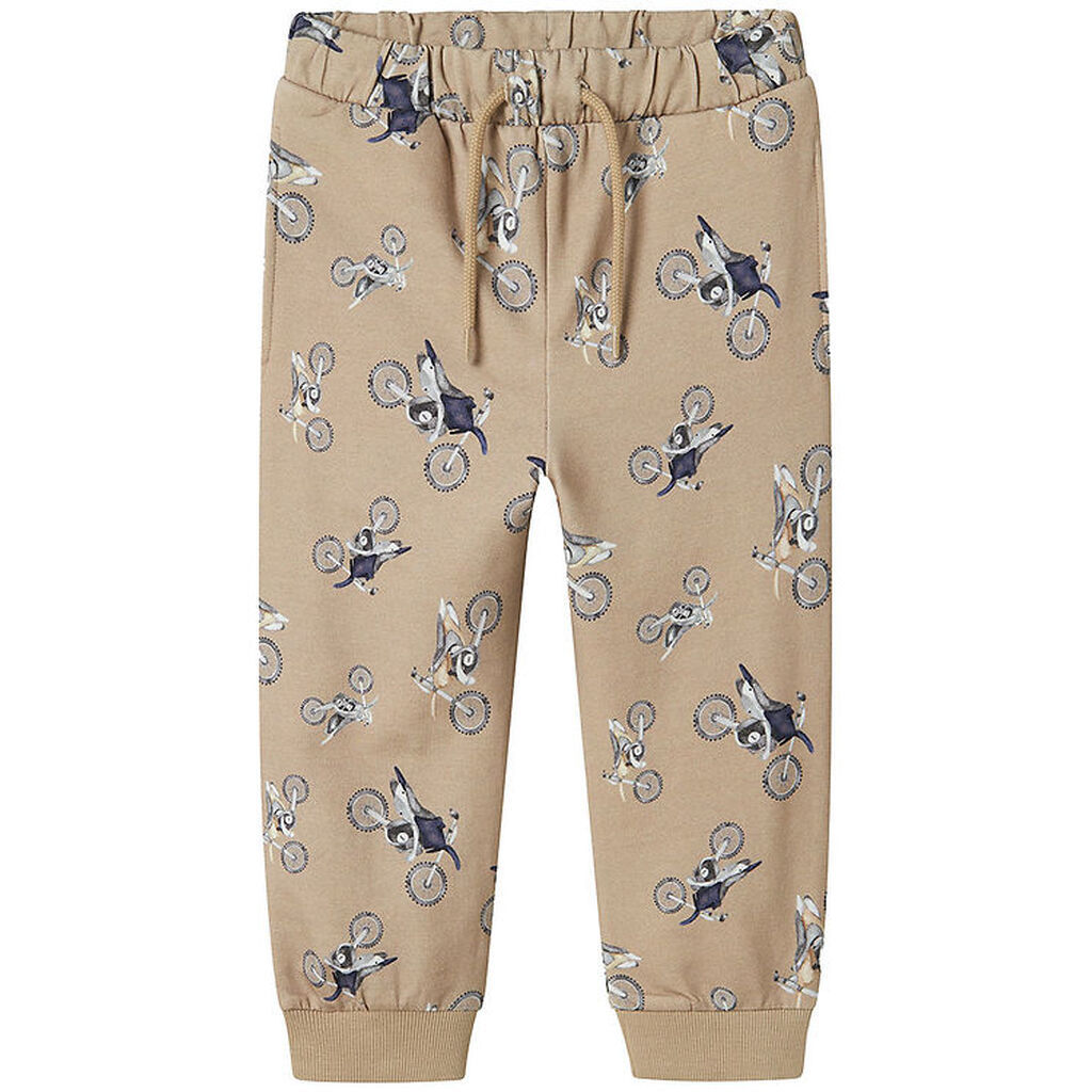 Name It Sweatpants - NmmBenja - Pure Cashmere m. Dino