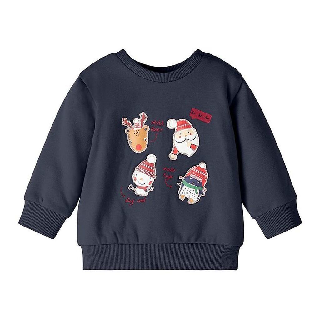 Name It Sweatshirt - NbnRudde - Dark Sapphire