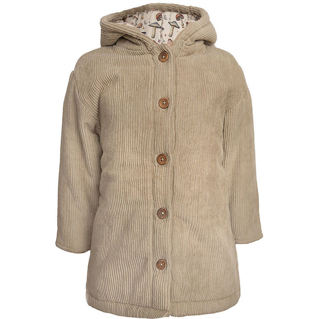 Hanevild Jakke - Fløjl - Mushroom - Coriander