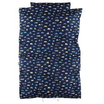 Nørgaard Madsens Sengetøj - Junior - Navy m. Biler