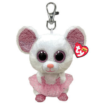 Ty Nøglering m. Bamse - Beanie Boos - 10 cm - Nina