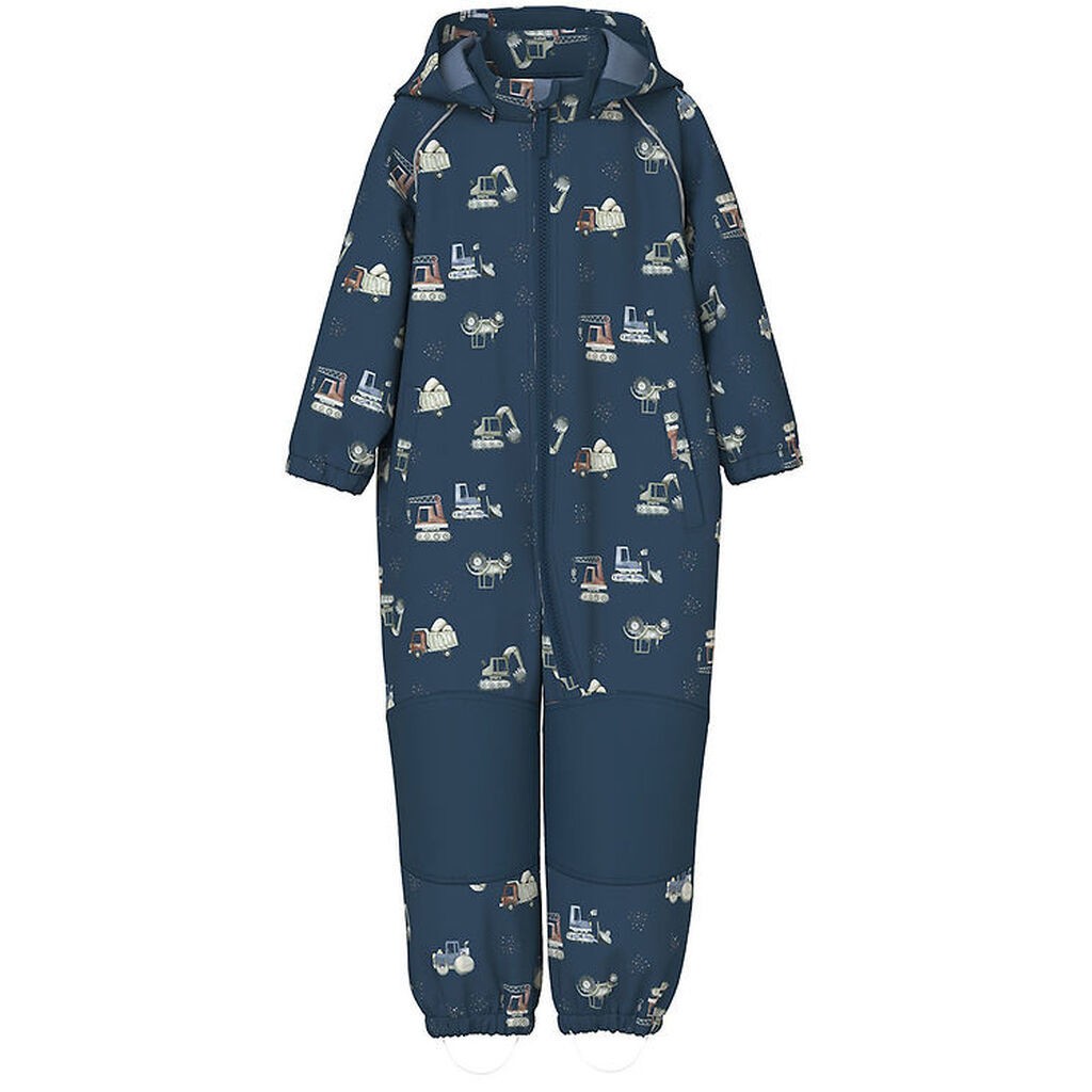 Name It Softshelldragt m. Fleece - Noos - NmmAlfa08 - Sargasso S