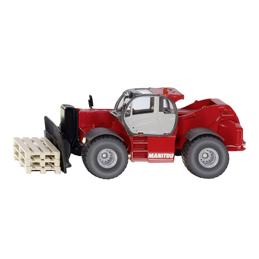 Siku Teleskoplæsser - 1:50 - Manitou Mht 10230 Telehandler - Rød