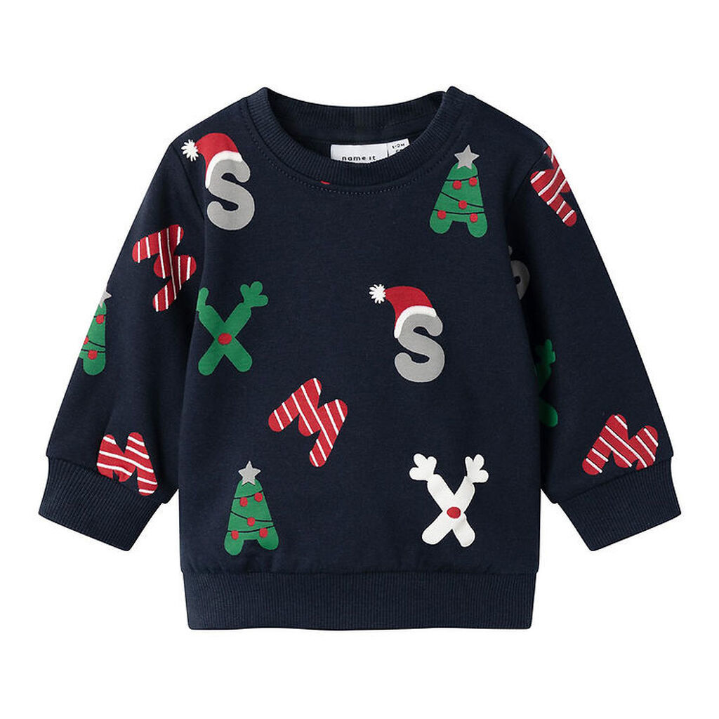 Name It Sweatshirt - NbnRichrist - Dark Sapphire