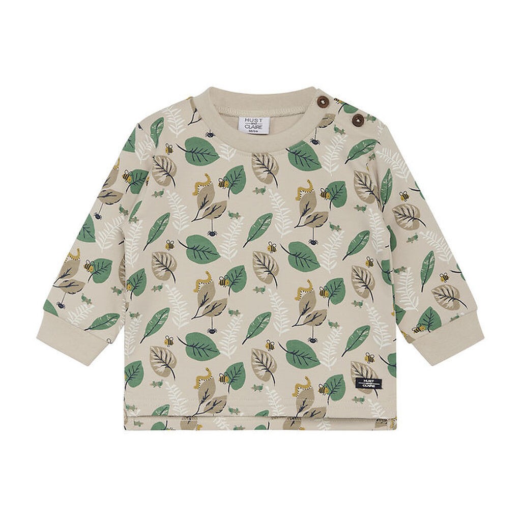 Hust and Claire Sweatshirt -Samy - French Oak m. Blade