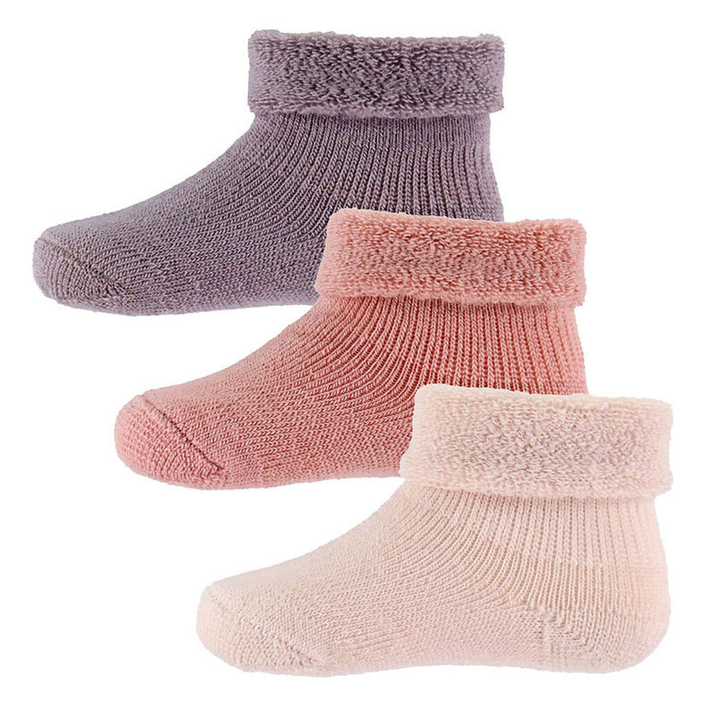 MP Strømper - Uld - 3-pak - Vintage Rose