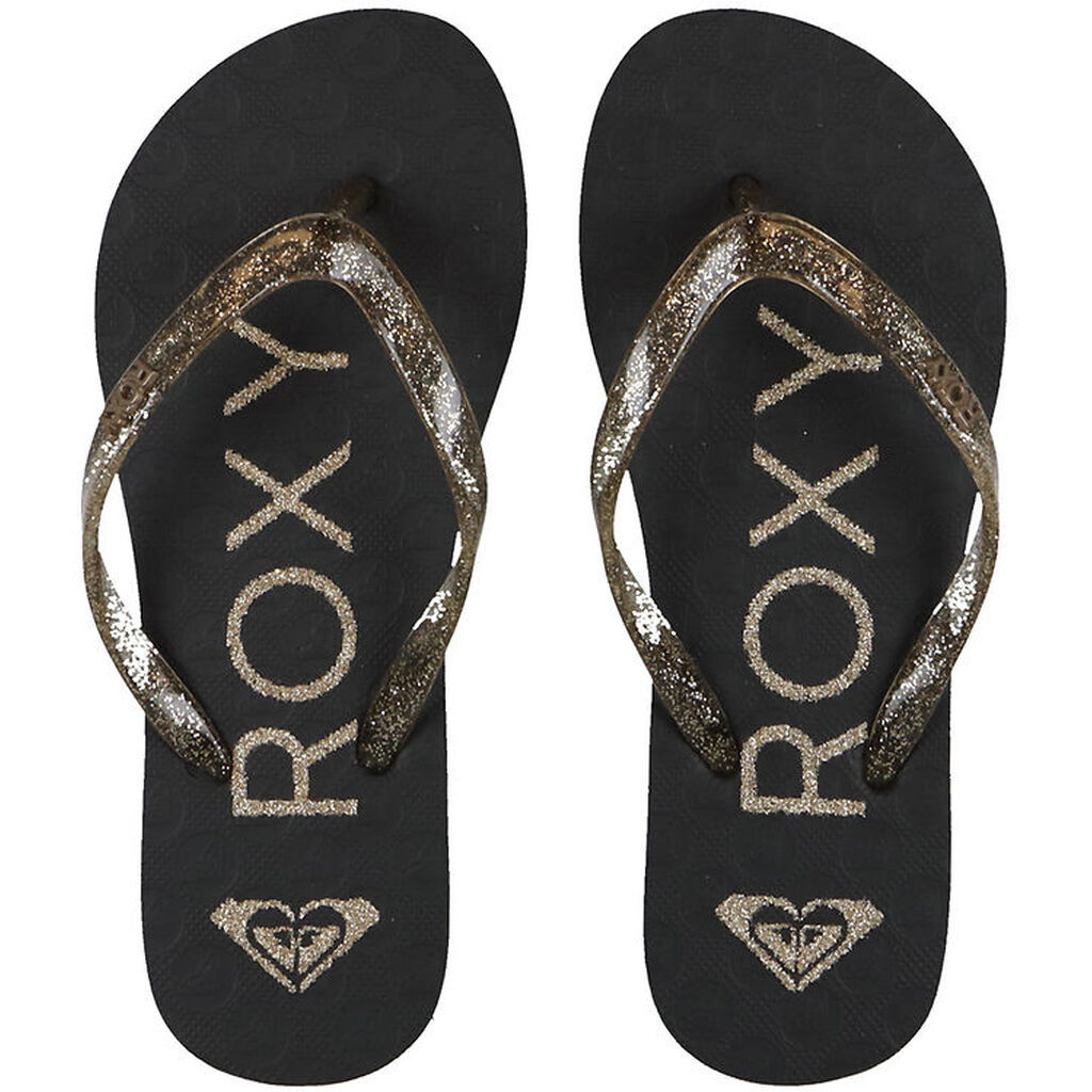 Roxy Klipklapper - Viva Sparkle - Sort/Guld