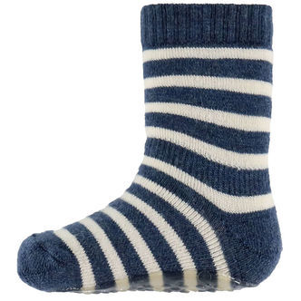 MP Strømper m. Antiskrid - Uld - Elis - Dark Denim Melange