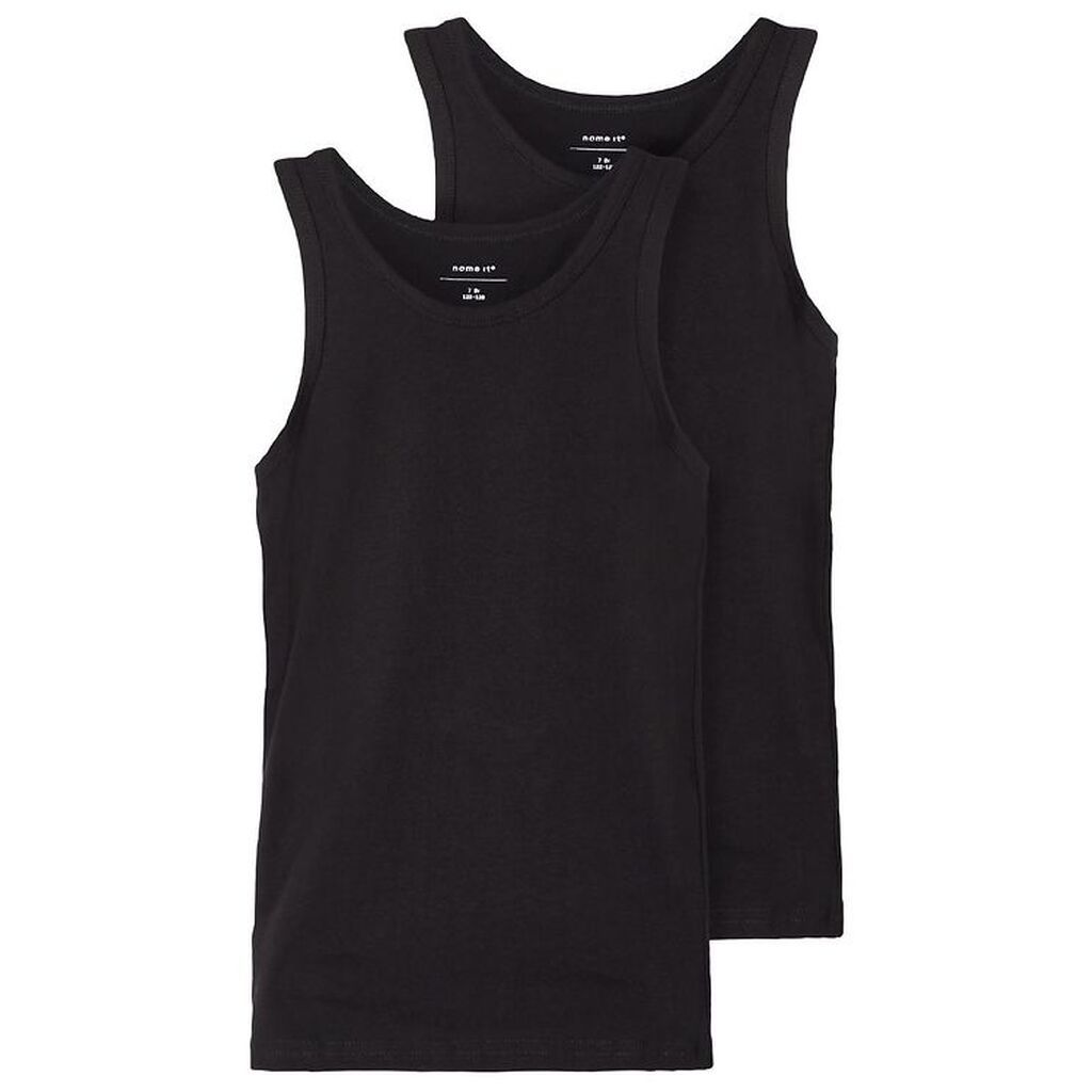 Name It Undertrøje - Noos - NkmTank - 2-pak - Sort