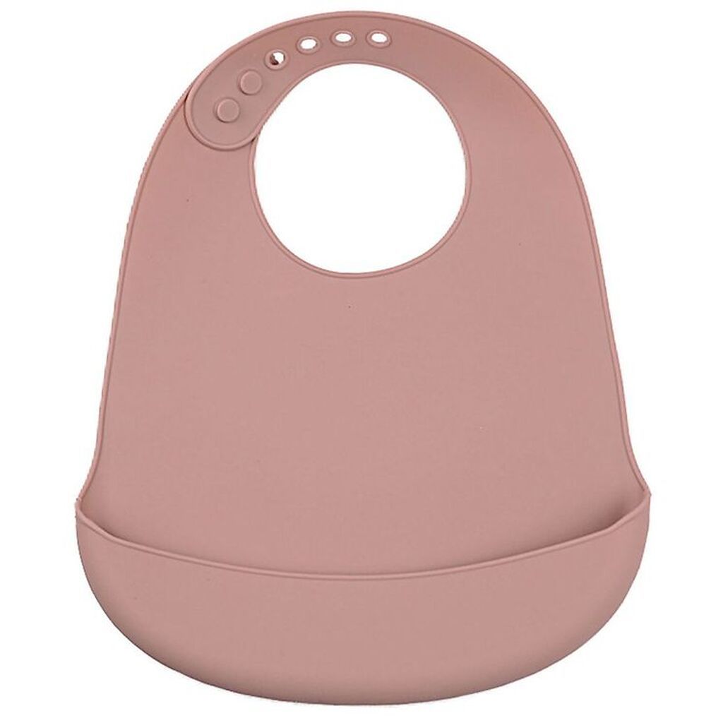 Tiny Tot Hagesmæk - Silikone - Støvet Rosa