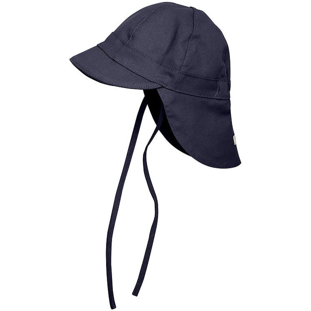 Huttelihut Legionærhat - Hør - UV20 - Navy