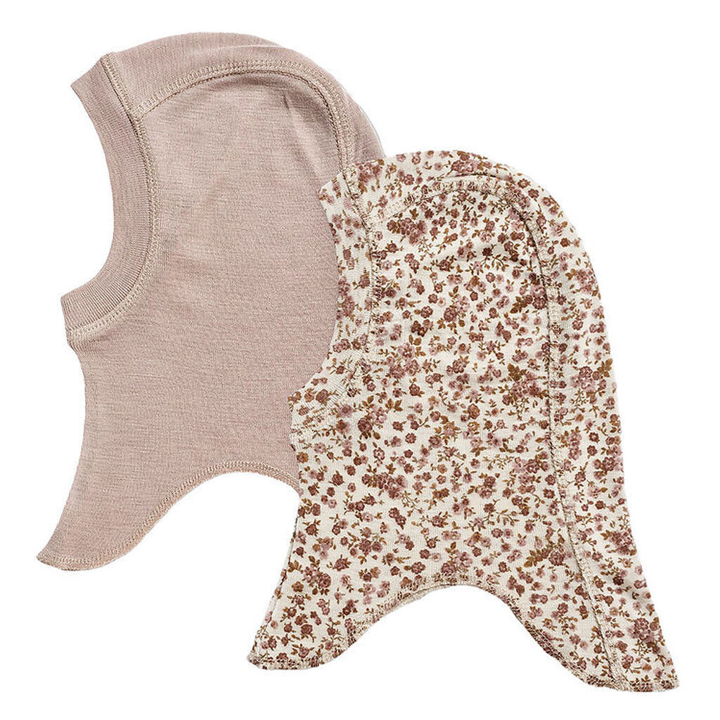 Wheat Elefanthue - 1-lags - 2-pak - Uld - Felix - Rose Flowers