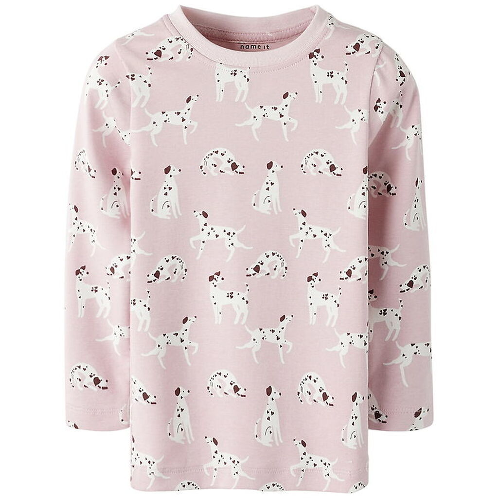 Name It Bluse - NmfKilas - Bleached Mauve/Cloud Dancer